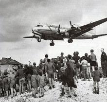 The Berlin Airlift which is the largest rescue effort performed by the U.S. Air Force.